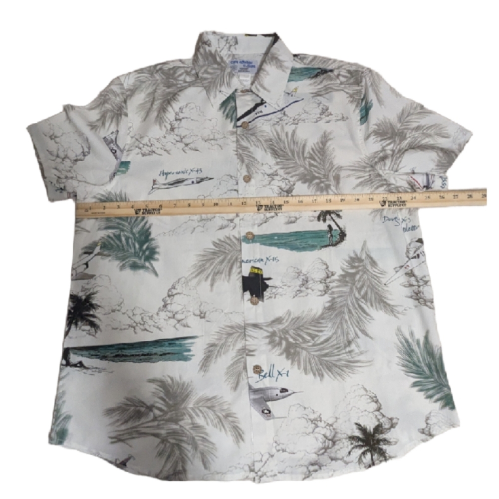 Cape Kennedy Clothing X-Planes Hawaiian Shirt.Testing Tomorrow's Aerospace L-2 - Picture 6 of 16
